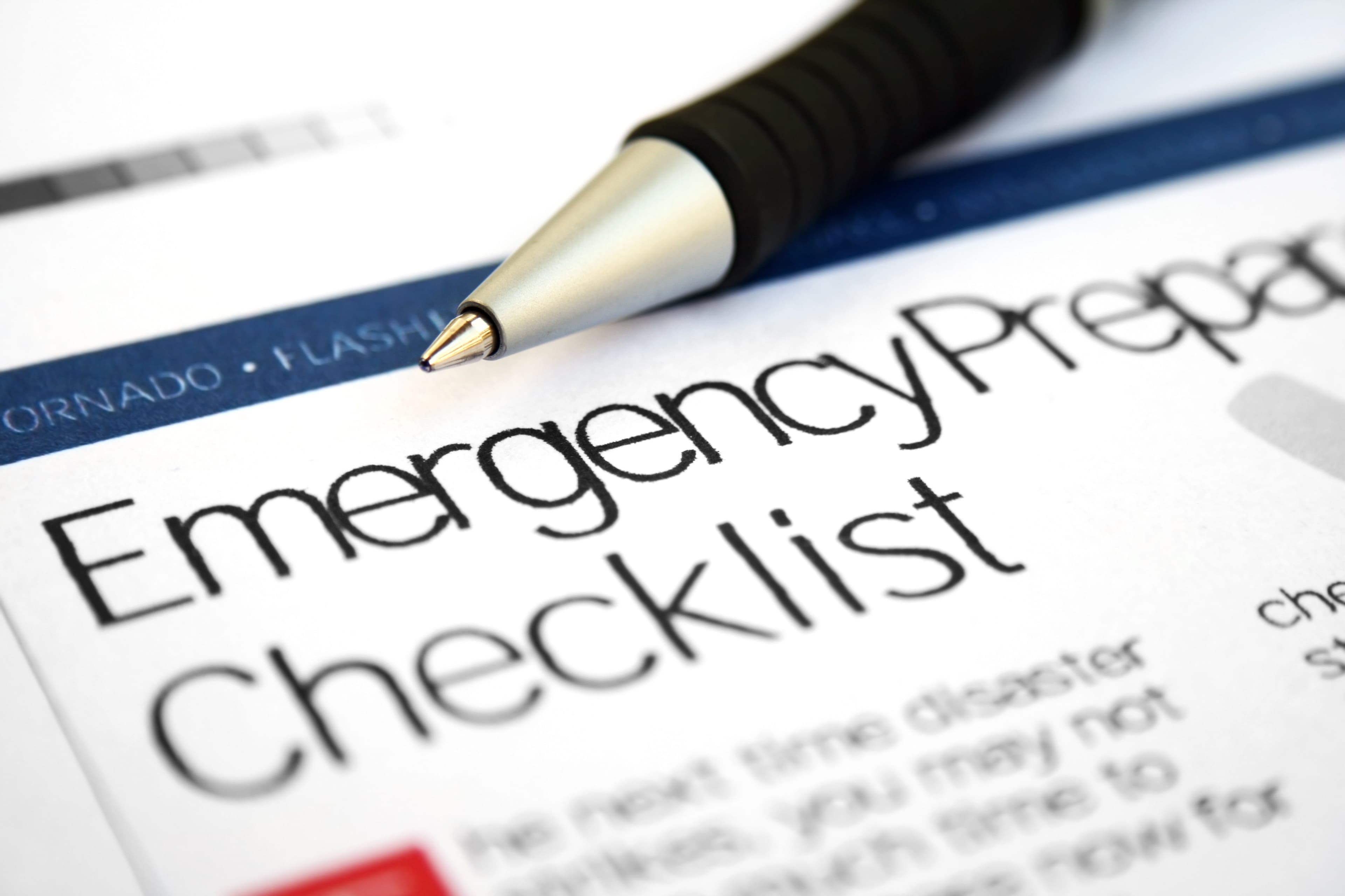 Emergency Plan Checklist